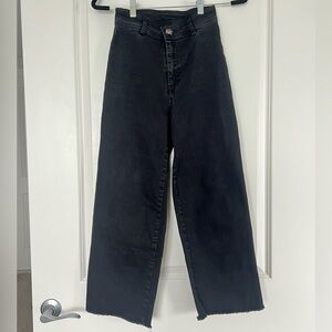 H&M Black Wide Leg Pants